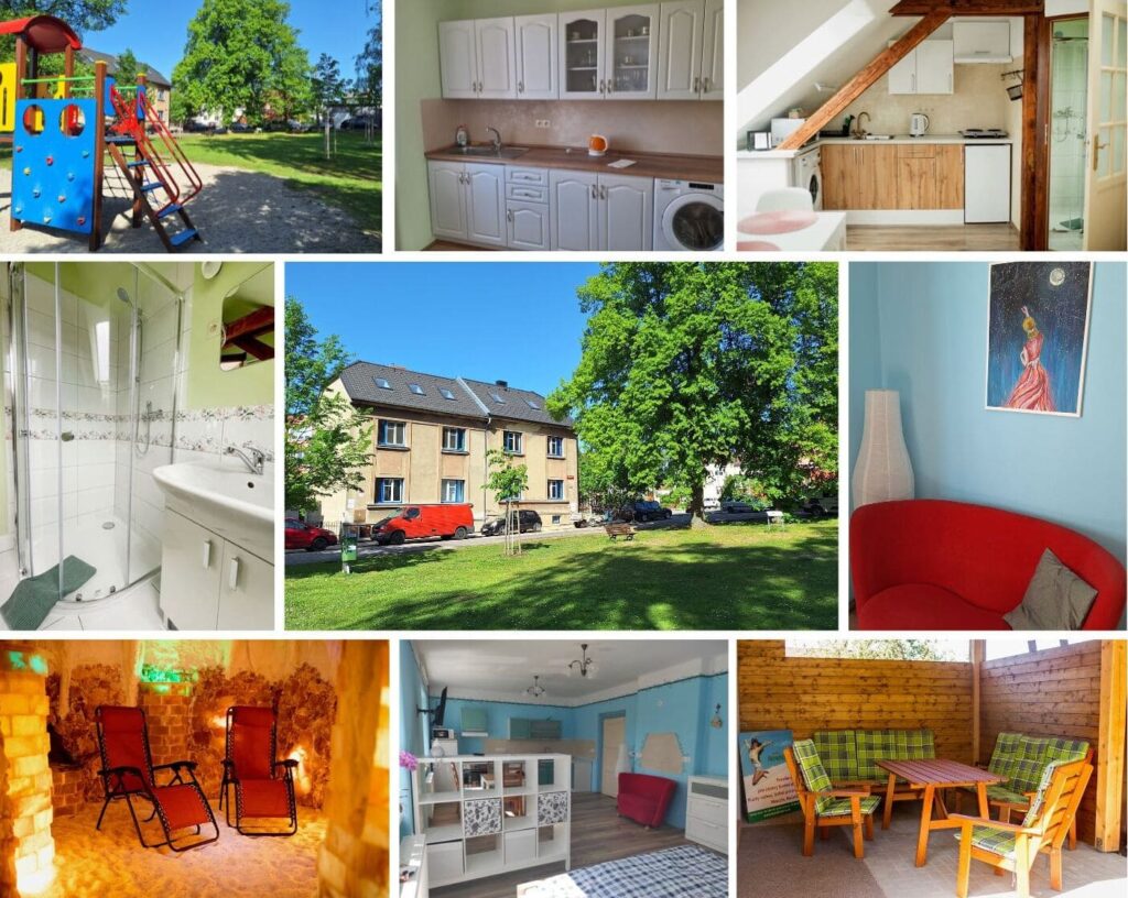 kolaz domu apartmany kamarytka