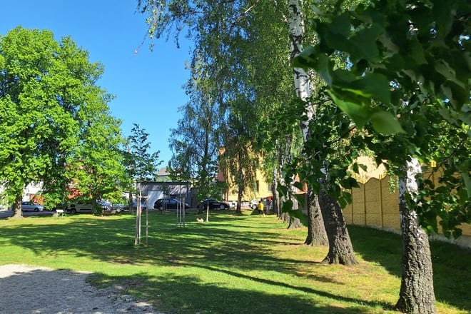 park pred domem