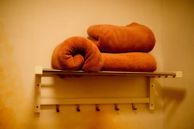 nejlepsi je se v solne jeskyni zachumlat, deky jsou pripravene