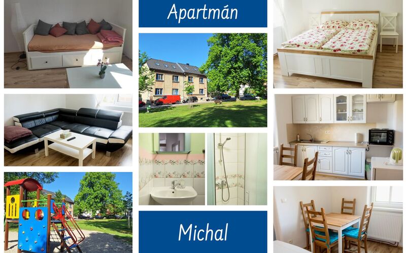 kolaz z fotek apartman michal